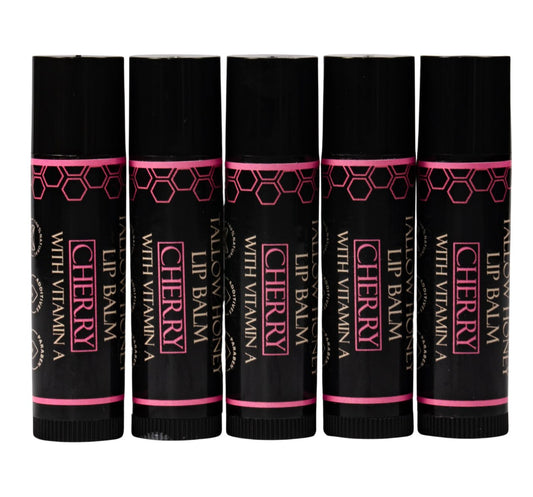 Organic Tallow Lip Balm (Pack of 5)