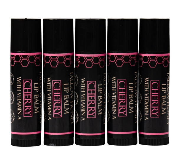 Organic Tallow Lip Balm (Pack of 5)