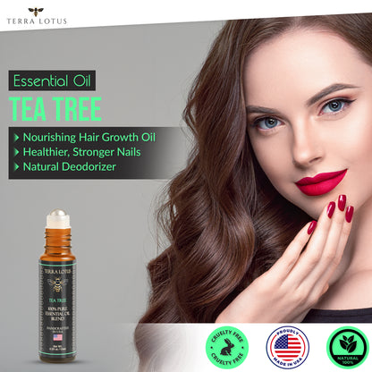 Organic Essential Oil Roll On - Aromatherapy (10ml)