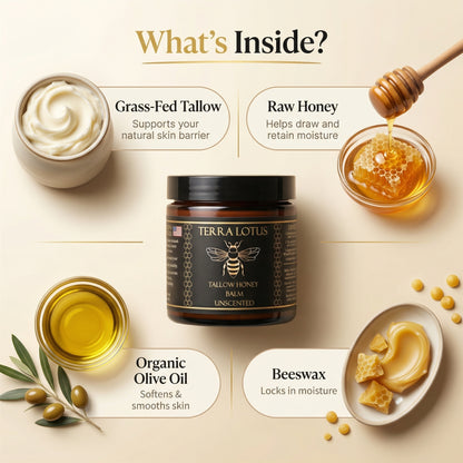 Organic Tallow Honey Balm
