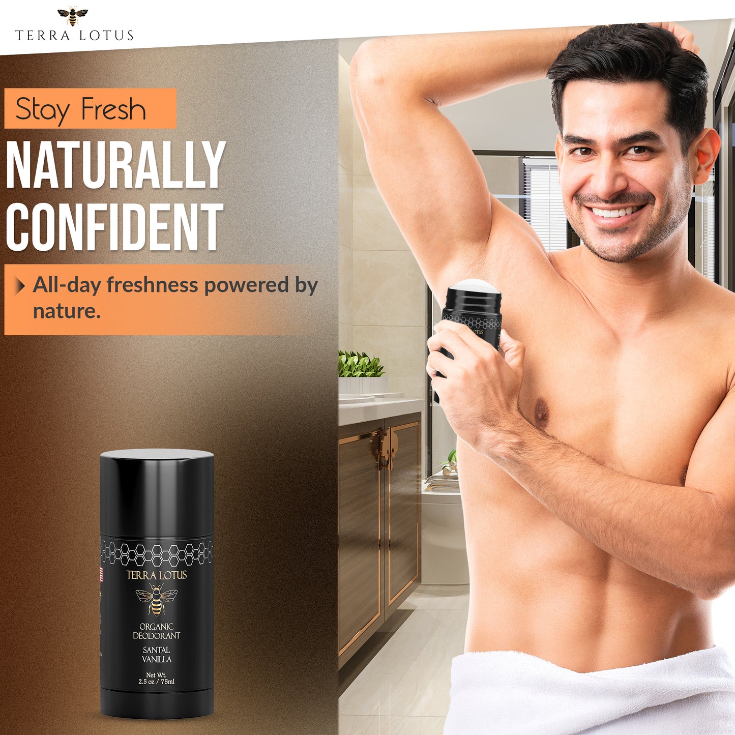 Organic Deodorant (2.5 Oz)
