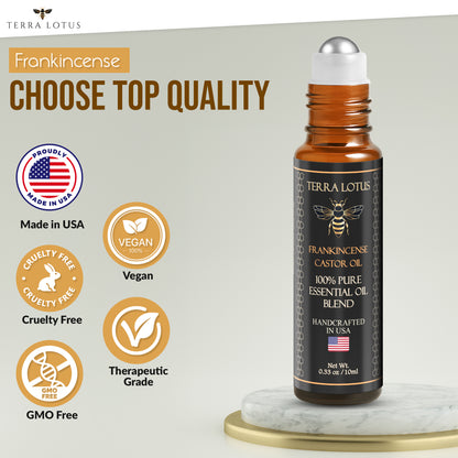 Organic Essential Oil Roll On - Aromatherapy (10ml)