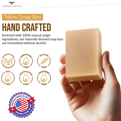 Organic Tallow Soap - 3 Pack