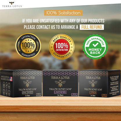 Organic Tallow Soap - 3 Pack