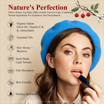 Organic Tallow Lip Balm (Pack of 5)