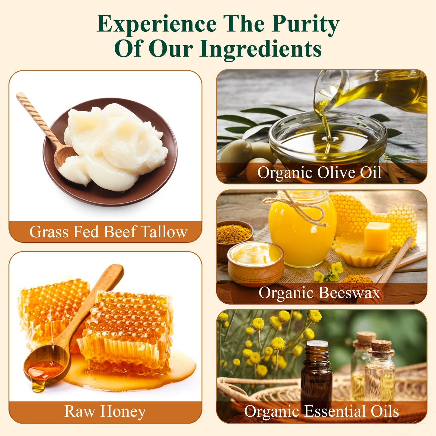 Honey Tallow Balm (4oz)