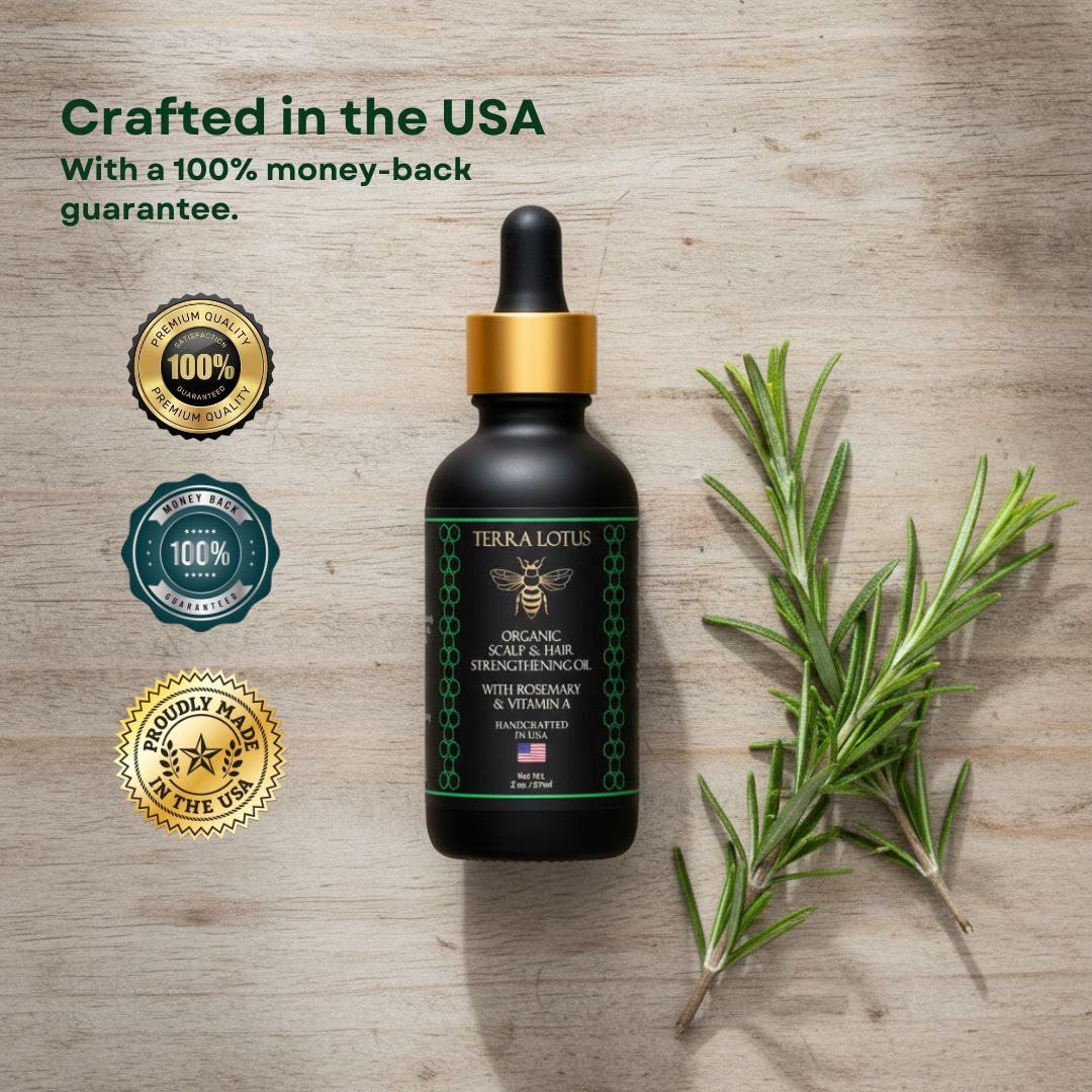 Organic Hair Growth Oil (2 Oz)