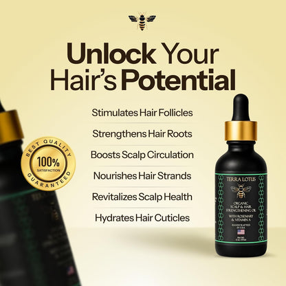 Organic Hair Growth Oil (2 Oz)