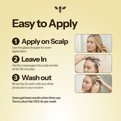 Organic Hair Growth Oil (2 Oz)