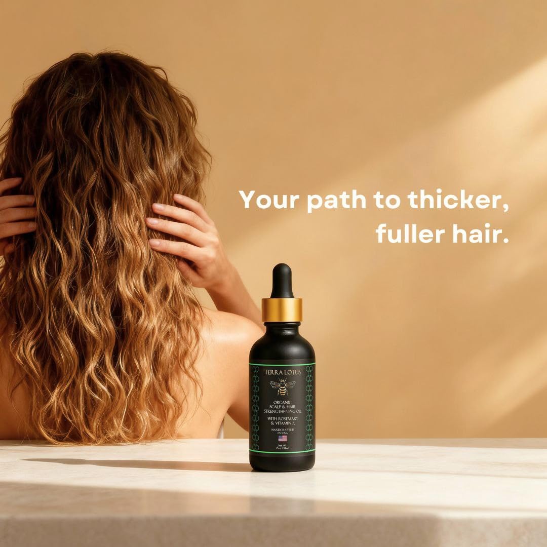 Organic Hair Growth Oil (2 Oz)