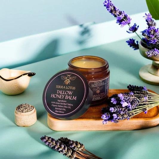 Lavender Scented Honey Tallow Balm