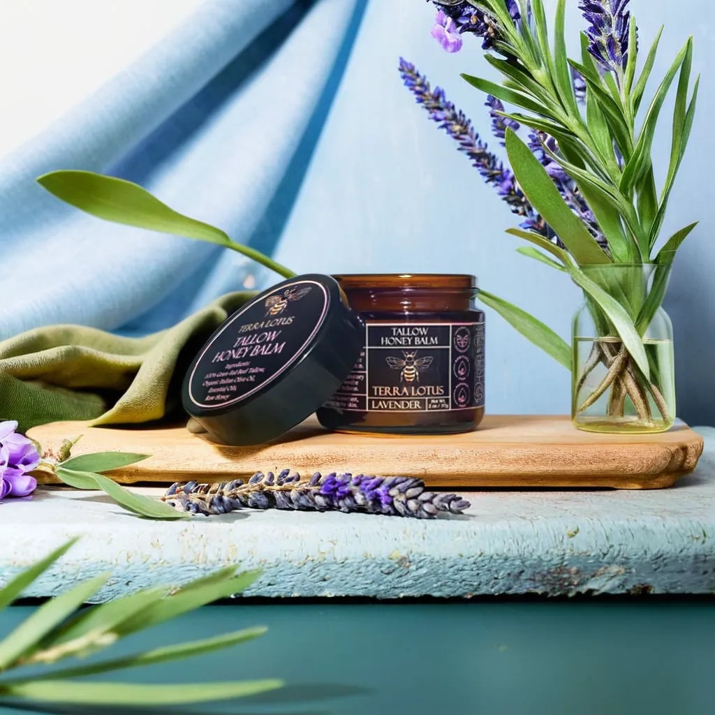 Lavender Scented Honey Tallow Balm